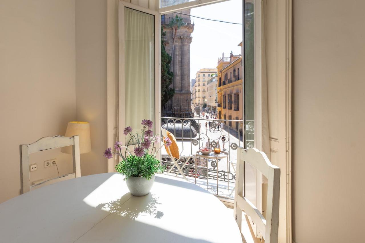 Luminoso Apartamento De Dos Habitaciones Con Vistas A Las Catedral 말라가 외부 사진