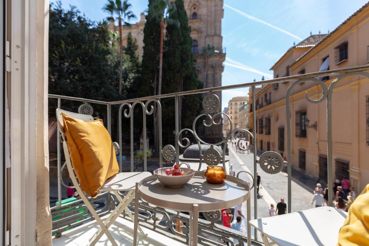 Luminoso Apartamento De Dos Habitaciones Con Vistas A Las Catedral 말라가 외부 사진