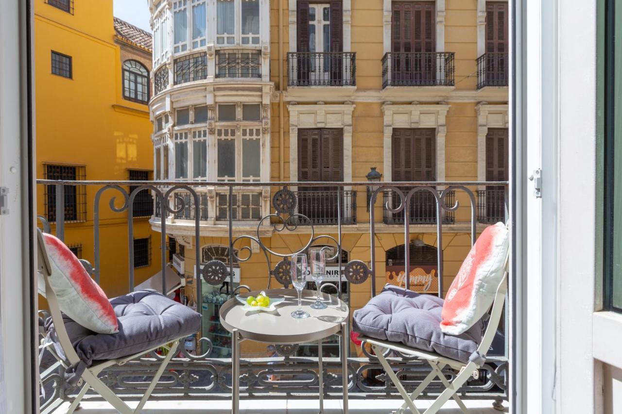 Luminoso Apartamento De Dos Habitaciones Con Vistas A Las Catedral 말라가 외부 사진