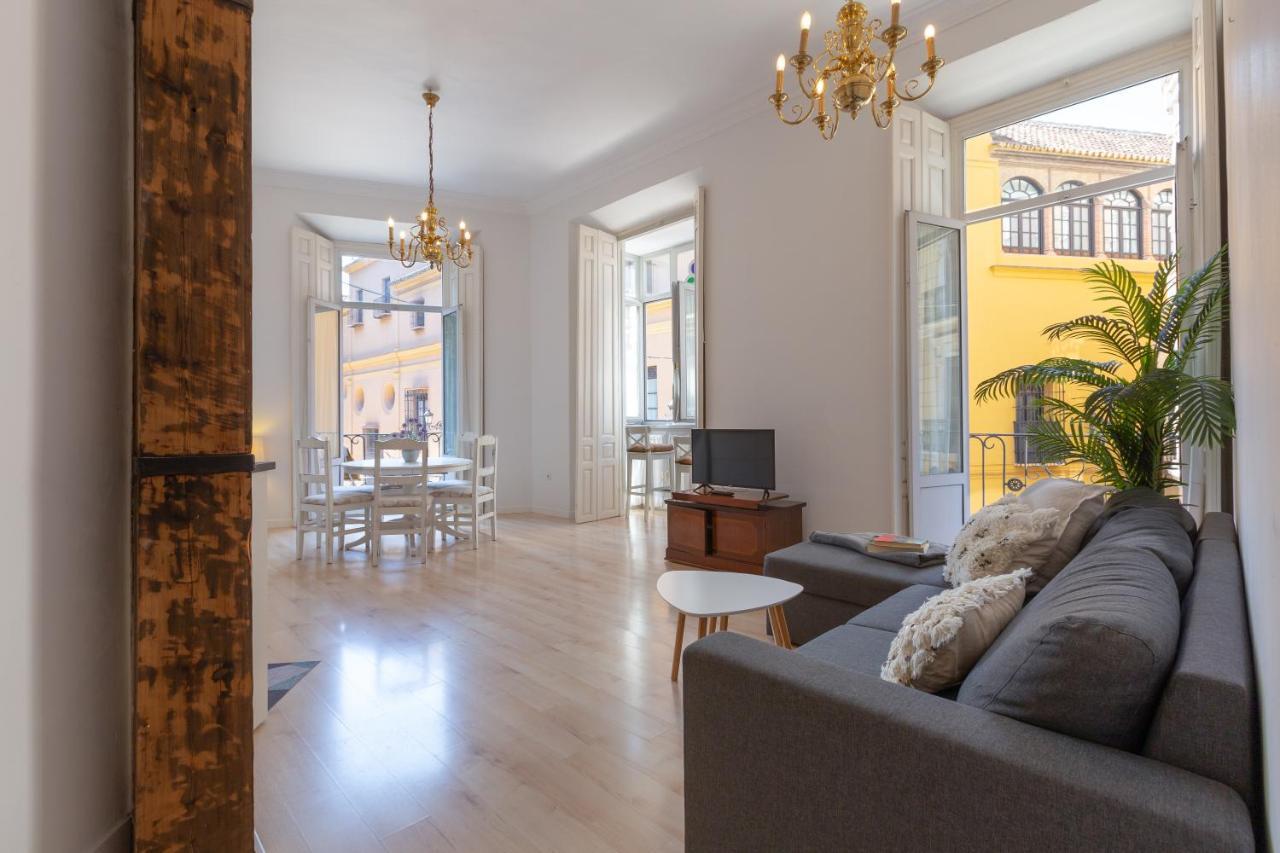 Luminoso Apartamento De Dos Habitaciones Con Vistas A Las Catedral 말라가 외부 사진